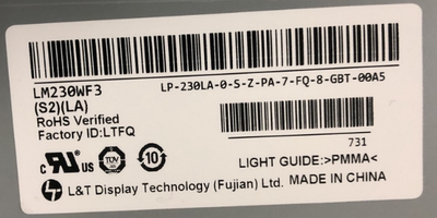 全新原装LM230WF3-S2E2 S2D2 S2E4 LM230WF3-S2LA S2F2 S3L1 S3L2