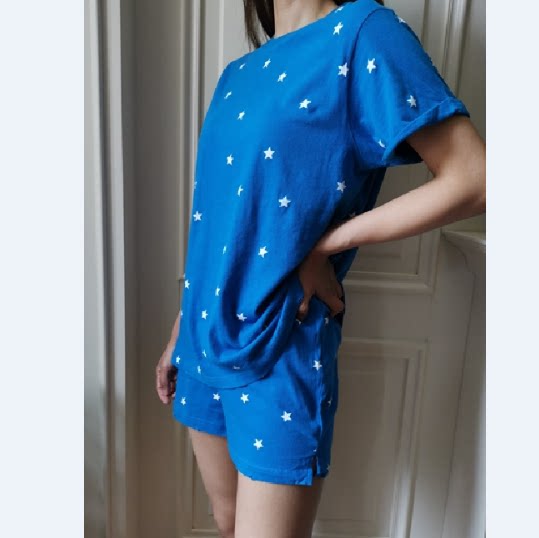 WII *FO* 柔软舒适 星星家居 睡衣 套装