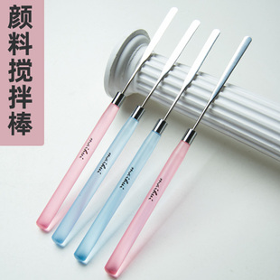 麦绘搅拌棒颜料调色搅拌棒数字油画填涂色两用考试油画水粉金属