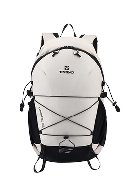 探路者背包25新款15升容量耐磨日常通勤防泼水双肩包TEBBAN90304