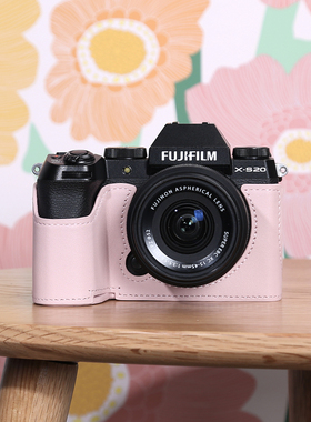 富士XS20保护套XT30三代二XT5XM5XT50X100Vi相机包配件真皮套XE5