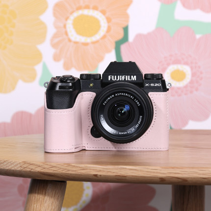 富士XS20保护套XT30三代二XT5XM5XT50X100Vi相机包配件真皮套XE5