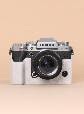 富士XT5保护套XS20X100vixt30三代xt50相机包底座配件真皮壳XM5