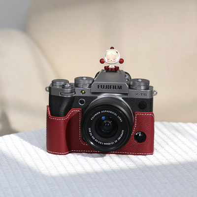 富士XT5保护套皮套真皮相机包配件xt30二代xt50xm5xs20x100vixe5