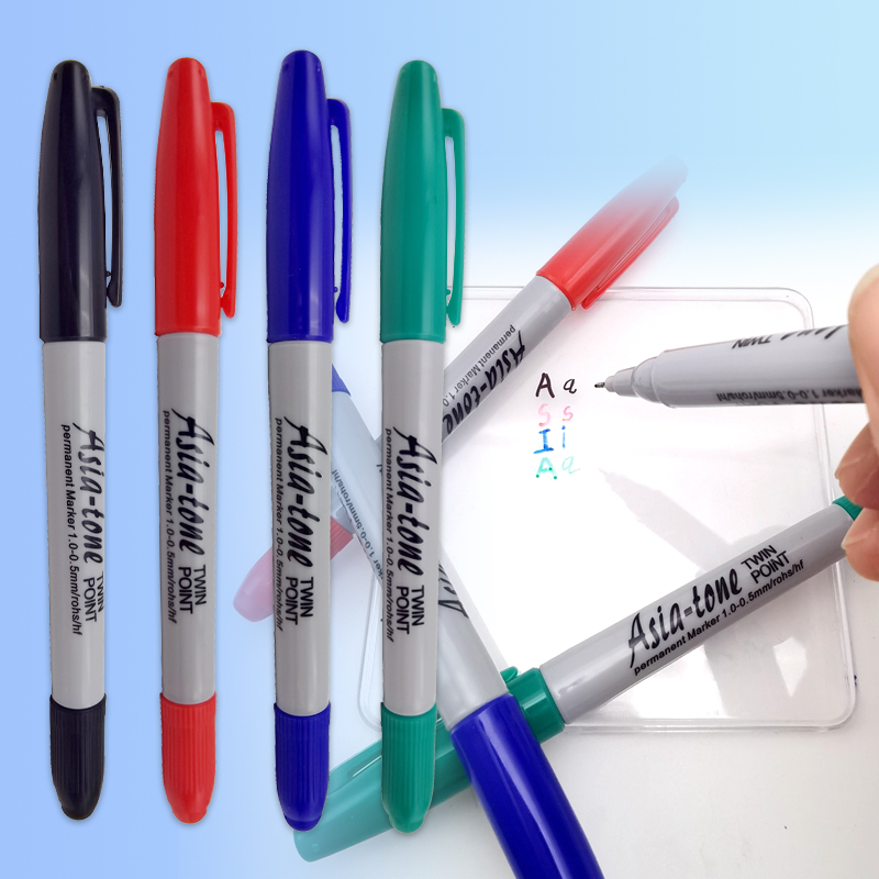 亚通小双头油性记号笔特惠价批发