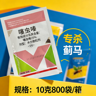 25%噻虫嗪蔬大葱菜蓟马稻韭飞蛆虱盲农蝽药蟓杀虫剂百农思达