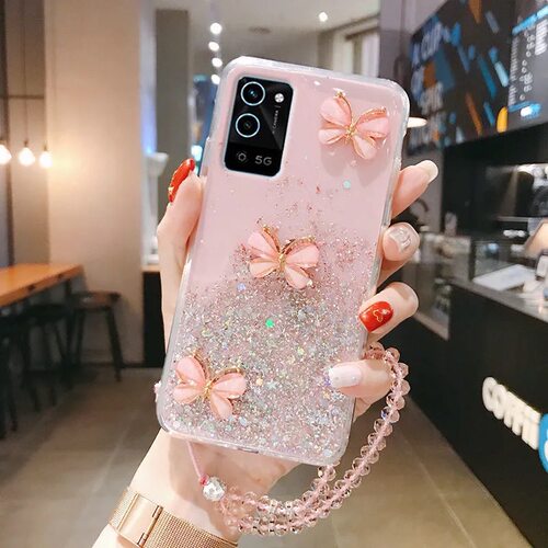 OPPOA56星空立体蝴蝶防摔软壳