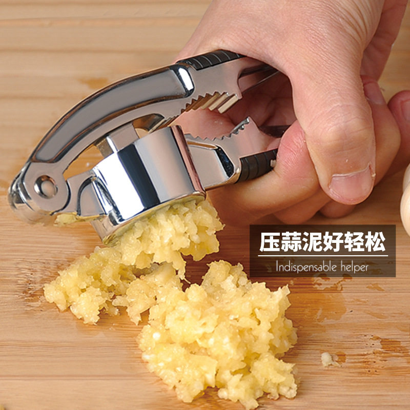 新款锌合金多功能手动器搅蒜捣蒜压蒜蓉器蒜泥器厨房工具家用捻蒜