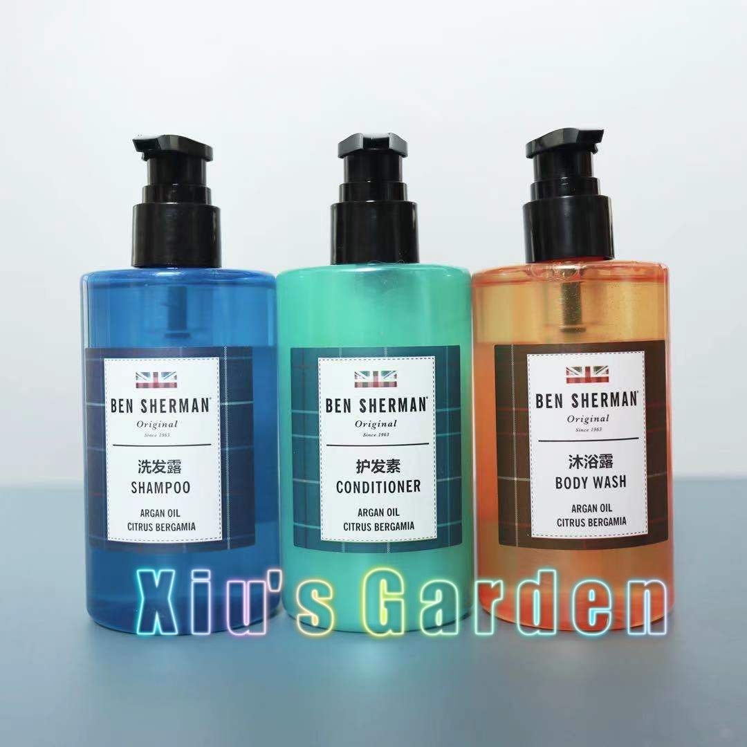 ben sherman洗发露 洗发水护发素沐浴露300ml洲际酒店 到23年后