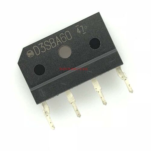 D3SBA60 整流器 3A 600V D3SB60 桥堆 扁桥 排桥 全新进口原装