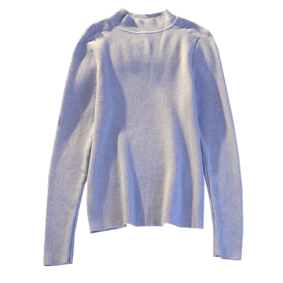 中领修身紧身毛衣女士长袖打底衫