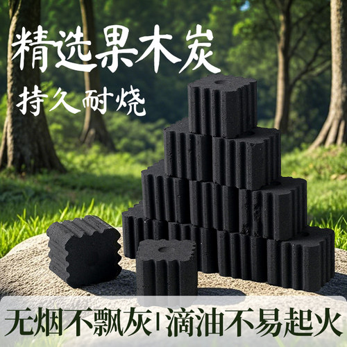 渔来渔往果木炭速燃无烟持久耐烧