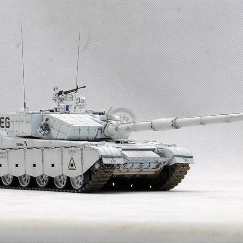 代工成品模型99A2140mm炮