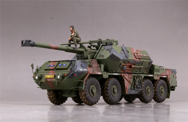 模型网 代工成品 非典制作 1/35 152mm达纳自行榴弹炮 附带兵人