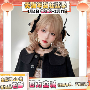 AG假发女短发网红『软糖甜心』古早娃娃doll感虎口夹双马尾jk头套