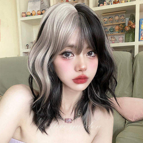 Alicegarden高温丝拼色假发