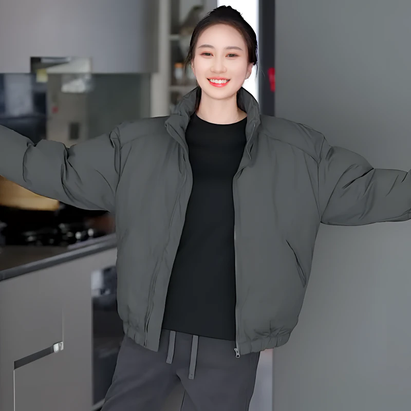 冬季加厚羽绒棉服男百搭棉衣外套