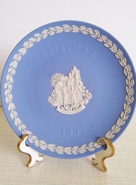 英国wedgwood年度生日陶瓷盘子
