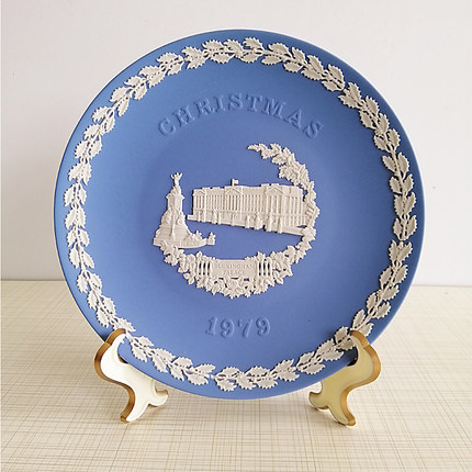 wedgwood年度生日盘子欧式陶瓷工艺品装饰摆盘摆件精品珍藏版礼品