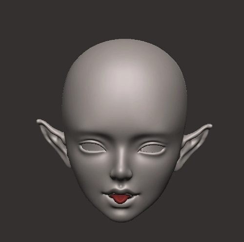 【小羊失眠】 bjd3D打印戌狸-橘子猫（已授权）四分六分bjd娃打印