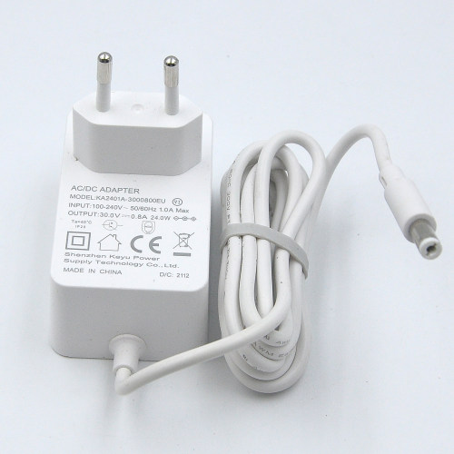 原装30v睿米吸尘器充电器 电源线 电源适配器KA2401A-3000800EU
