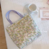 Портативная сливочная свежая сумка для ланча, тканевый мешок, широкая цветовая палитра, сумка для еды, увеличенная толщина