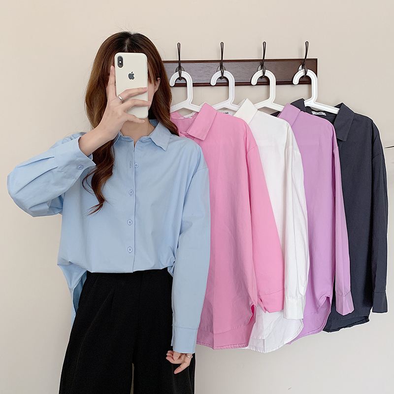 Real price new Hanfeng cotton hemp versatile shirt women's casual versatile top fashion