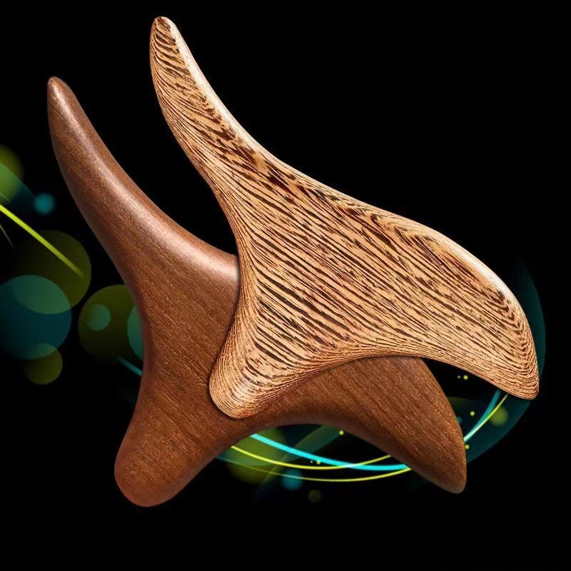 木质三角雀足部足底足疗按棒穴位点穴棒多种用途