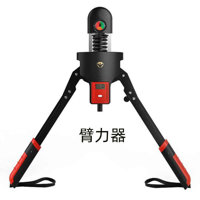 液压臂力器男练胸肌手臂握力棒家用健身用可调节臂肌训练握力棒