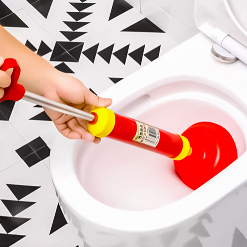 家用真空马桶吸盘皮搋子下水道疏通器马桶堵塞厕所疏通气压式皮吸