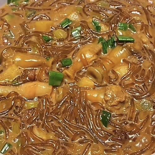 沙蒜豆面浙江台州特色名吃新荣记同款