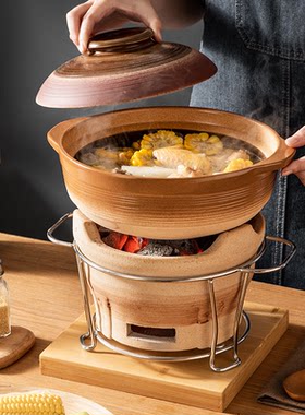 中式打边炉碳炉围炉家用商用