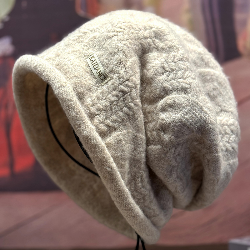 爆款时尚百搭潮流洋气妈妈堆堆帽