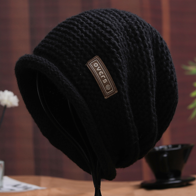 爆款百搭时尚男女款毛线帽