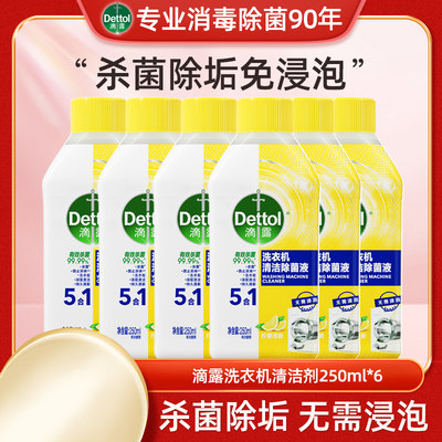 滴露洗衣机清洁除菌剂250ml*6瓶