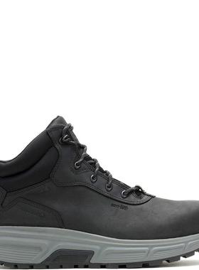 代购Wolverine男士工装靴透气吸汗防滑减震全粒面皮革防水系带