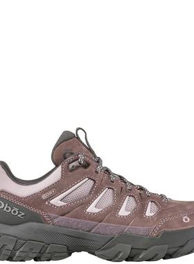代购Oboz Sawtooth女士徒步鞋防水防滑缓震户外鞋低帮系带登山鞋