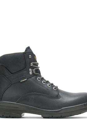 代购Wolverine男士工装靴防水透气吸汗防疲劳6英寸软头系带