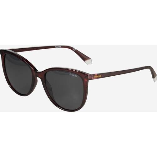 代购Polaroid宝丽来女士太阳镜防紫外线偏振遮光清晰视野猫眼型