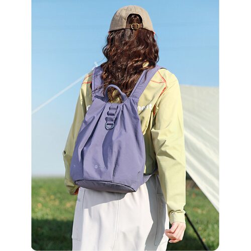 捷朗仕2025新款轻便双肩包女户外运动轻量化登山双肩背包尼龙布包