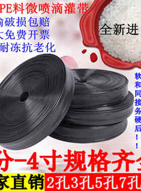 进口水管6分配件1寸雾化滴灌带