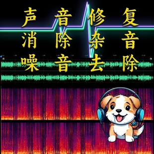 声音变清晰监控录像人声去杂音行车记录仪录像人声提取去音乐声