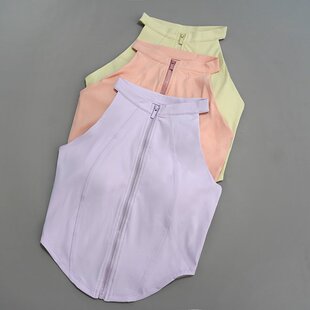 62号长款 009 前拉链美背LUWX