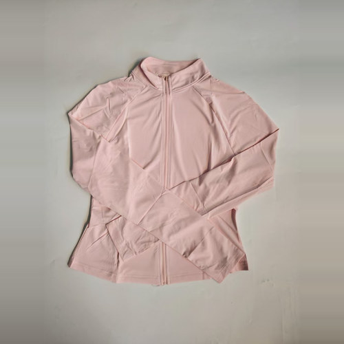 轻薄显瘦收腰裁剪冰丝凉感修身立领防晒外套防紫外线拉链上衣女