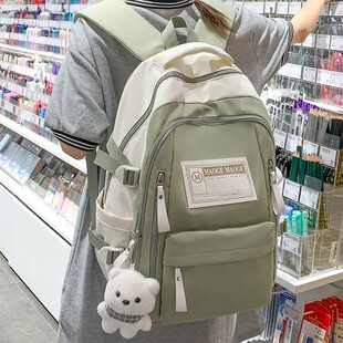 书包女大学生大容量男生高中初中生双肩包韩版校园中学生女生背包