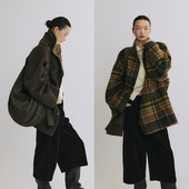 2025新款 双面呢羊毛外套女款 克洛伊 可两面穿短款 SLO Itsdani