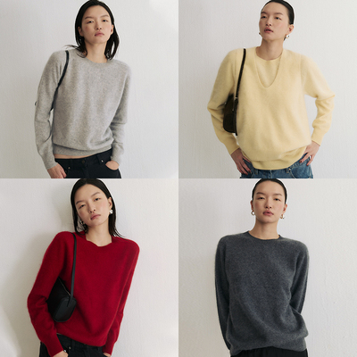 SLO“绒雾羊毛毛衣”软糯羊绒衫