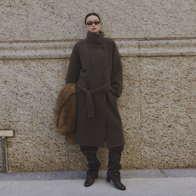 SLO“巴黎旅人”羊毛大衣女