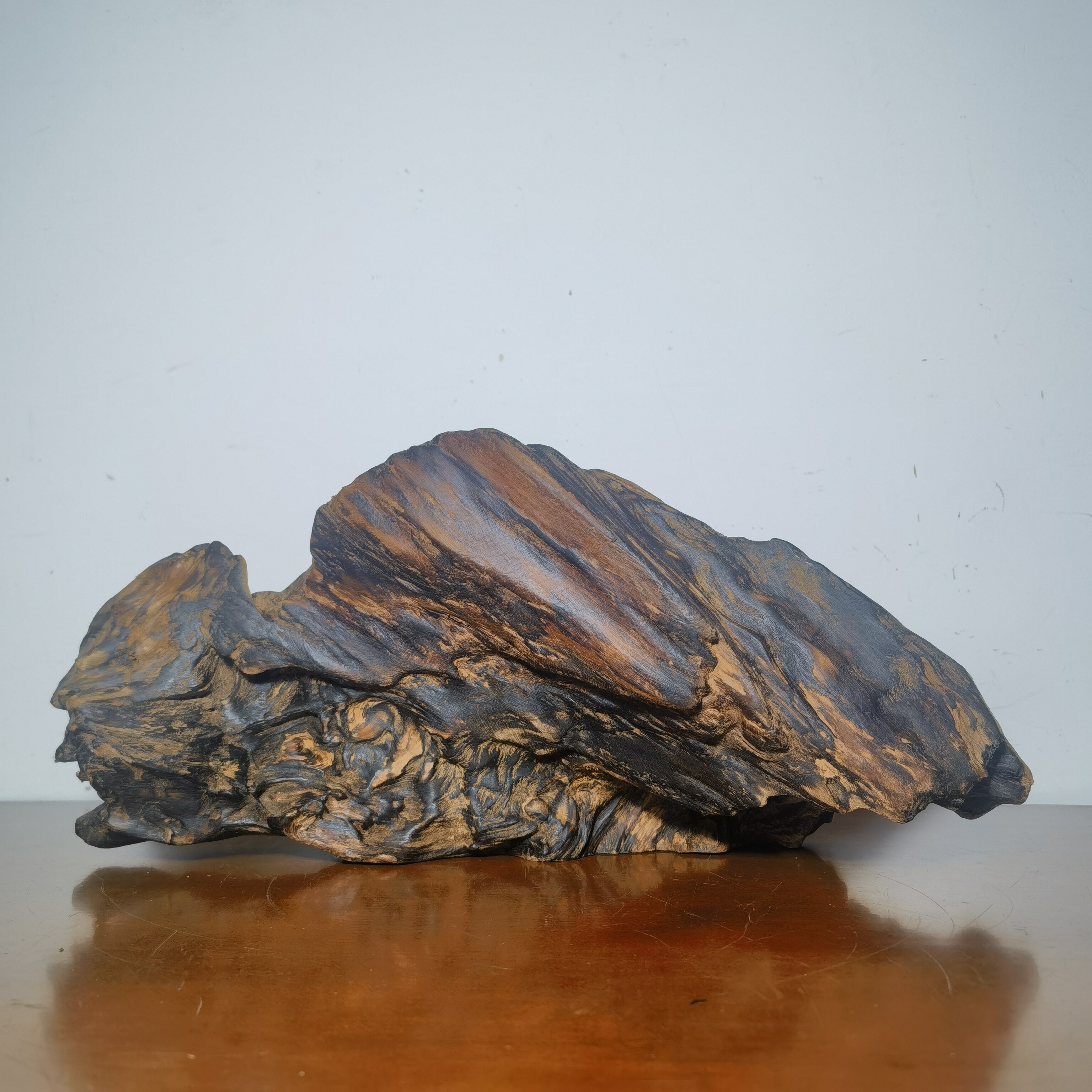 精品广西土沉香天然随型摆件风化根雕木料造景禅意新中式装饰包邮图片