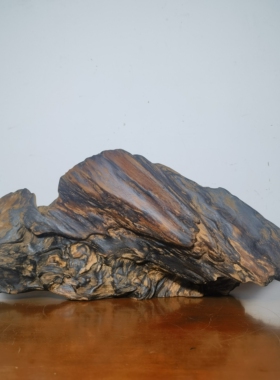 精品广西土沉香天然随型摆件风化根雕木料造景禅意新中式装饰包邮
